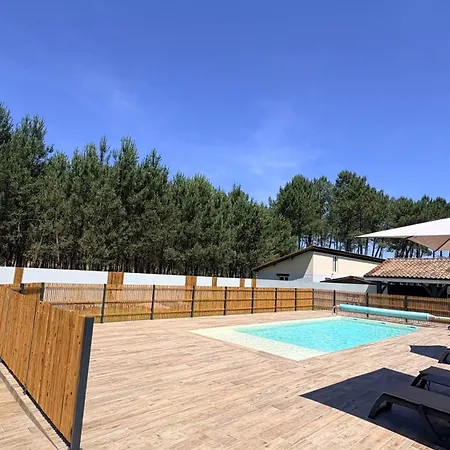 Otel Hotel Paris Madrid Avec Piscine Et Restauration Lesperon (Landes)