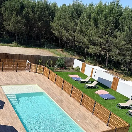 Logis Paris Madrid فندق Lesperon (Landes)